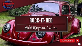 Tamco Paint's Custom Color - Rock It Red on 1963 Beetle