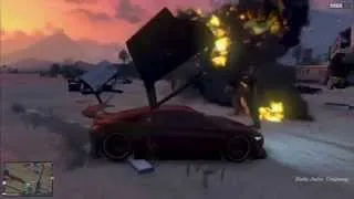 GTA 5 epic explosions #1