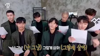 応援方法 掛け声《日本語字幕》BTOB(비투비) - '그리워하다' 응원법.Missing you