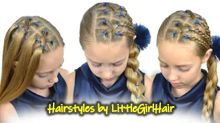 3 Super Cute Winter Hairstyles for 2020 Christmas Party | Holiday Hairstyles by LittleGirlHair❤️