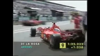 Hakkinen vs M.Schumacher - Battle for Pole Position! (Spain 2000)