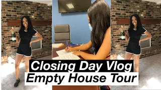 Buying My First Home at 25 | Closing Day Vlog | Empty House Tour