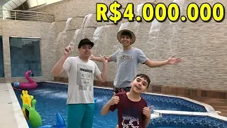 COMPREI UMA MANSÃO DE R$ 4.000.000 NA VIDA REAL!!
