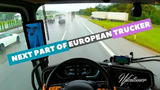 Next part of European trucker trip to Poland