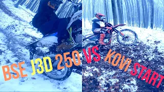 Тестдрайв  KOVI START 250 VS BSE J3D 250