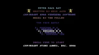 Peter Pack Rat Review for the Commodore 64 by John Gage