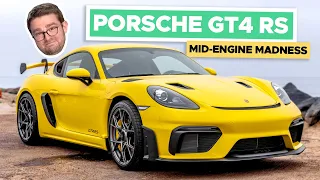 2023 Porsche 718 Cayman GT4 RS Review: Facts, Figures, and Mid-Engine Madness