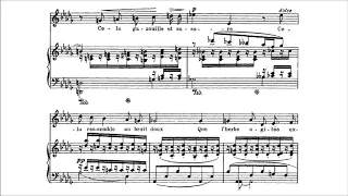 Gabriel Fauré – C'est l'extase, from “Cinq Mélodies "de Venise" Op. 58 (1891) [Score]