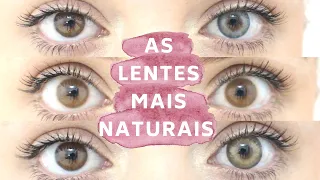 AS LENTES DE CONTATO COLORIDAS MAIS NATURAIS - Resenha Topsface