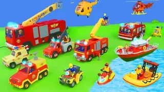 Fire Truck Toys:  Fireman Sam Toys - Toy Vehicles for Kids