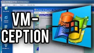 Installing Windows ME on Windows XP on Windows 7 on Windows 10 (Virtual Machine-ception)