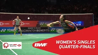 WS | TAI Tzu Ying (TPE) [1] vs Aya OHORI (JPN) | BWF 2018