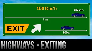 How to Exit a Highway / Freeway