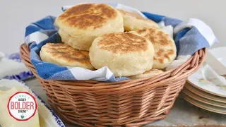 How to Make English Muffins | No Oven Needed | Bigger Bolder Baking