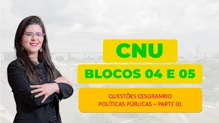 CNU - Políticas Públicas revisão com  Questões - parte 01