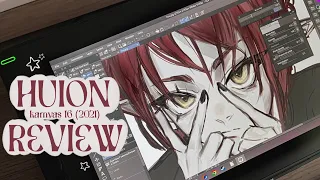 ✩ HUION kamvas16 (2021) ✦ unboxing + review + draw with me