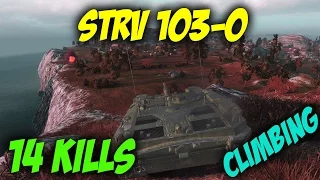 Strv 103-0 || climbing || 14 Kills | 9.912 DMG || World of Tanks