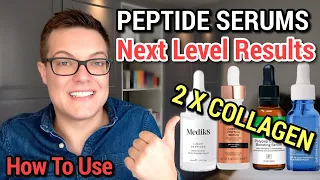 NEXT LEVEL PEPTIDE SERUMS - Maximise Collagen In Skin