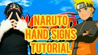 NARUTO HAND SIGNS TUTORIAL
