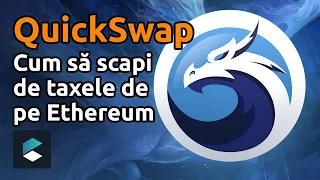 QuickSwap ($QUICK) - Cum sa scapi de taxele mari de pe Uniswap | Review & Analiza | Cryptonita