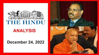 Hindu Newspaper Analysis | 24 December 2022 | Current Affairs | UPSC