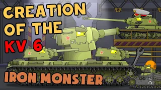 Creation of the KV 6 Iron Monster - Cartoons about tanks