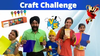 Craft Challenge | Ramneek Singh 1313 | RS 1313 VLOGS | DIY Home Craft | Easy To  Make Craft