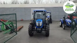 Відвантажили крутий трактор SOLIS 105 у Кропивницькому