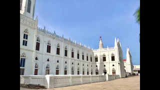 Velankanni Church | Shrine Basilica | Jesus Statue | Vailankanni | Sha Deen
