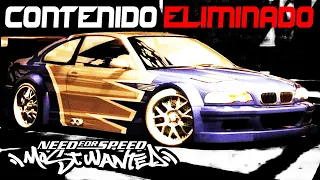 Contenido Eliminado de Need For Speed Most Wanted (2005)