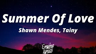 Shawn Mendes, Tainy - Summer Of Love (Lyrics/Letra + Traducida al Español)