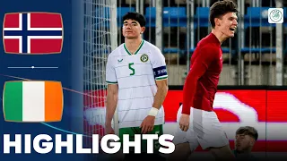 Ireland vs Norway | What a Comeback | Highlights | U21 Euro Qualification 17-11-2023