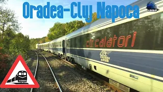 Călătorie cu Trenul Oradea-Aleșd-Ciucea-Huedin-Aghireș-Cluj Napoca Train Ride -  07 October 2022