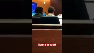 Gunna answering questions in court. “Yes Ma’am” #gunna #youngthug #freeyoungthug #shorts