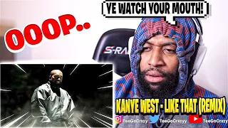 KANYE HAS ENTERED THE RING!!!! Kanye West - Like That (Remix) (REACTION)