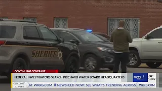 FBI, other agencies serving search warrant at Prichard Water Board