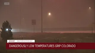 Dangerously low temperatures grip Colorado