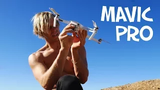 DJI MAVIC PRO ALPINE WHITE - Unboxing and Review from a SURFER