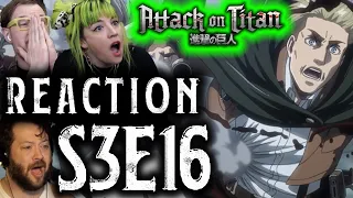 RAGE MY SOLDIERS!! 😫 // Attack on Titan S3x16 Reaction!!