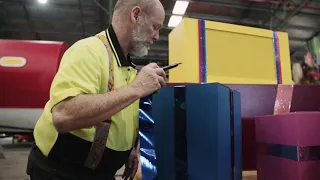 The making of a Mini Float | National Pharmacies Christmas Pageant