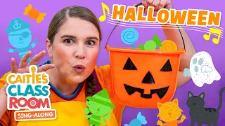 Halloween! | Caitie's Classroom Sing-Along | Learn Fun Halloween Kid Songs