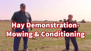 Krone Mower Conditioner Demo