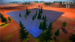 BATTLE ROYALE JEDI KNIGHTS vs HEAVY KNIGHTS vs SPARTANS | Ultimate Epic Battle Simulator 2 | UEBS 2