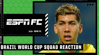 Brazil World Cup squad REACTION: Firmino's NOT playing better than the other players - Ale Moreno