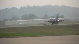 6 F-16 Vipers 79th FS "Tigers" Shaw Air Force Base Launch Takeoff