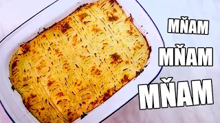 SNADNÝ COTTAGE PIE KTERÝ SI ZAMILUJETE NEJEN PRO JEHO CHUŤ, RYCHLÝ OBĚD, JEDNODUCHÝ RECEPT