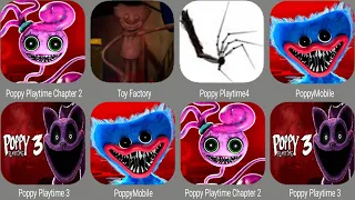 Poppy Playtime Chapter 4 Mobile,Poppy Playtime Chapter 3,Poppy Playtime 2,Poppy Mobile Full Gameplay
