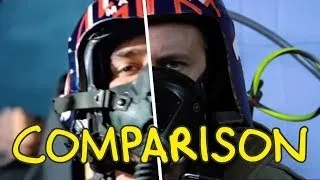 Top Gun Final Dog Fight - Homemade Side by Side Comparison