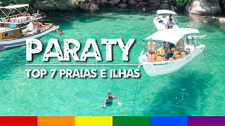 PARATY RJ: TOP 7 Melhores PRAIAS e Ilhas - Passeio de Barco