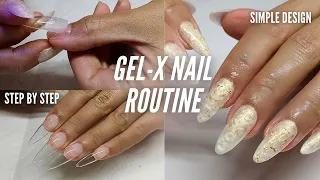 APPLYING GEL-X NAILS IN REAL TIME | Beginner Friendly Nail Art